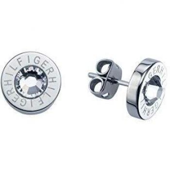 Tommy Hilfiger 2700259 - Pendientes de acero inoxidable con circonita