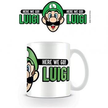 Super Mario - Mug Here We Go Luigi, 320 ML