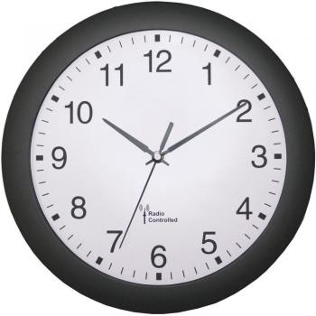 No Name Funk reloj de pared 56781 30 cm x 4.5 cm negro