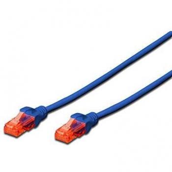 Cable de red Digitus Cat6 U/UTP 3m Azul de alta velocidad y rendimiento