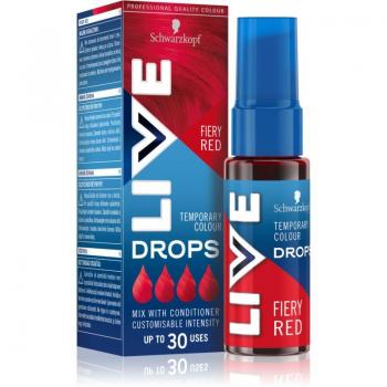 Schwarzkopf LIVE Temporary Hair Color Drops - Fiery Red 30 ml
