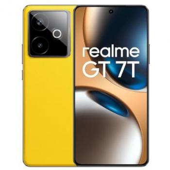 Smartphone Realme GT 7T 5G Dual SIM 12GB RAM 256GB Pantalla AMOLED 6.8 Carga Rápida 120W Amarillo