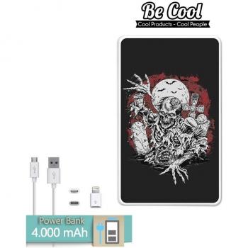 Becool® - Batería Externa Power Bank 4000 mah + Gratis 1 cable USB-MicroUsb