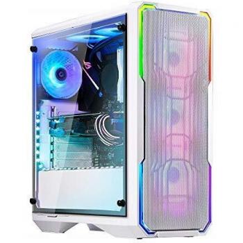 Caja BitFenix Enso Mesh RGB Midi-Tower, Tempered Glass – Blanco bfc-esm-150-wwwgk-rp
