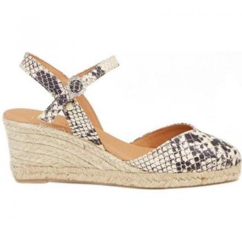 Sandalias Cuña Mujer LA VALETA DIANA SNAKE