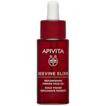 Apivita Beevine Elixir Replenishing Firming Face Oil 30 ml - nourishing and revitalising facial oil with propolis and grape seed oil