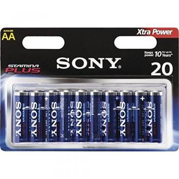 Sony Alk Stamina Plus LR6-AA x20 pcs Alcalino 1.5V Batería no-Recargable - Pilas