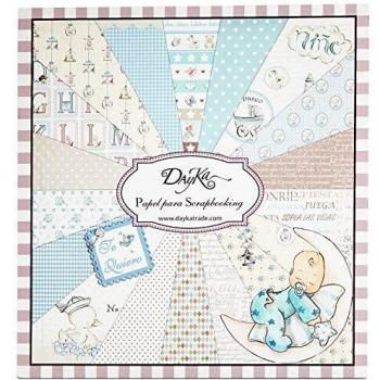 DAYKA Scrapbooking, Blanco, M