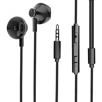 Auriculares In-Ear Estéreo de Graves para Videojuegos con Micrófono y Cable, Compatibles con iPhone, Teléfono Xiaomi y Ordenador