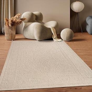 Alfombra Exterior Vintage Oriental Lavable 160x220 cm Crema 2 - Paco Home