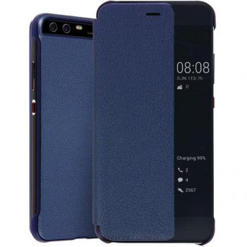 Funda Huawei P10 Smart View Azul con Ventana inteligente táctil