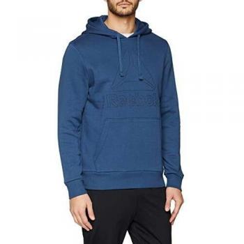 Reebok Men's TE Big Logo Sweatshirt, Blue
