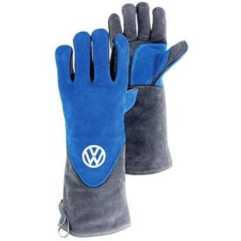 VW T1 Guantes para Parrilla-Guantes para Horno-Guantes Resistentes al Calor en Caja de Regalo de Cuero