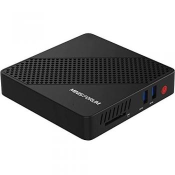 Mini PC, procesador Intel Celeron N4020 sin Ventilador 4 GB DDR / 64 GB eMMC Mini computadora de Escritorio con Windows 10, conexión HDMI y VGA, WiFi de Doble Banda, BT, USB 3.0 * 3