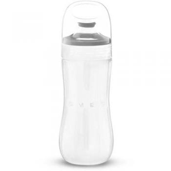 Botella Portátil Smeg 50's Style BGF03, 600 ml, Diseño Compacto y Antifugas