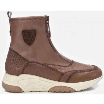 Botines Carmela 160986 de Piel para Mujer en Color Taupe