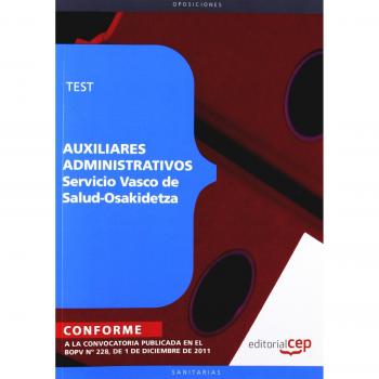 Auxiliares Administrativos del Servicio Vasco de Salud - Osakidetza. Test