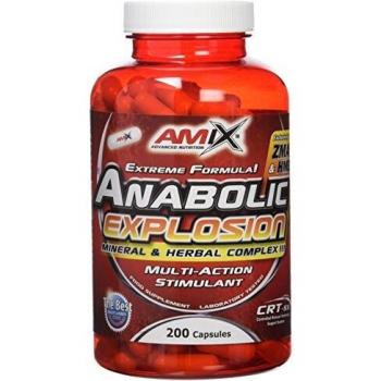 AMIX - Suplemento Deportivo Anabolic Explosion en 200 Cápsulas - Ayuda al Incremento de la Testosterona - Contribuye a Aumentar la Fuerza y Masa Muscular - Suplemento Alimenticio