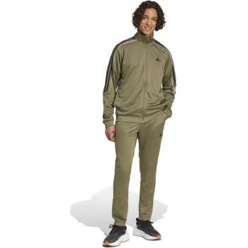 Chándal Adidas Sportswear 3 Bandas Doubleknit Hombre Verde Oliva