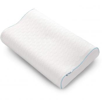 Bedsure Almohada Cervical Viscoelástica Bio-Zero Almohada Fresco para Dormio del Cualquier Posición - Almohadasde Cama
