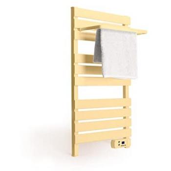Toallero Eléctrico CREATE 500W con Estante - Calefactor de Pared o Suelo, Temporizador, Pantalla LCD, Bajo Consumo y Termostato