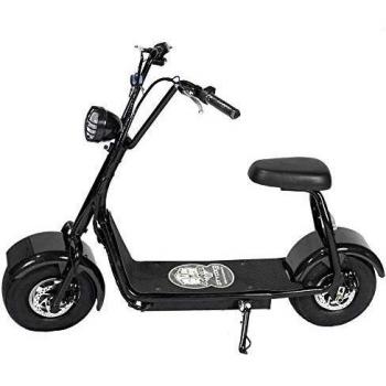 CityCoco MINI 800W/48V/12aH/Litio Negro Gran-Scooter