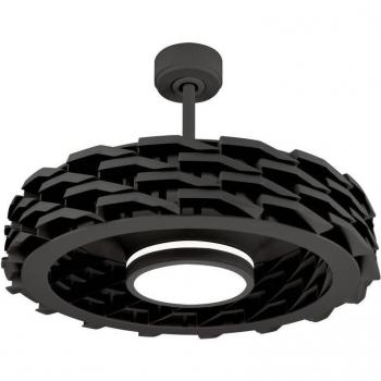 Ventilador de Techo Sulion Rubik WiFi con Luz LED 58W 73cm Negro