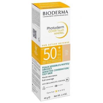 Bioderma Photoderm Cover Touch Mineral Very Light SPF50+ Tinted Sunscreen 40g
