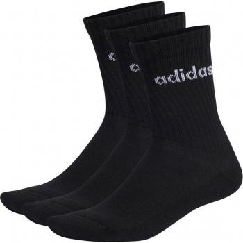 Adidas Linear Cushioned High Socks 3-Pack Black