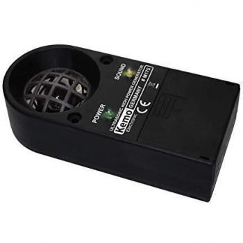 Repelente Ultrasónico de Animales Kemo M175 - Multifrecuencia, Alcance 100 m²
