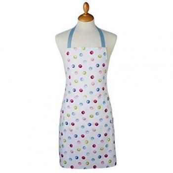Adults Cotton Apron Spotty Dotty Multi Coloured