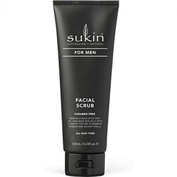 Exfoliante facial para hombres