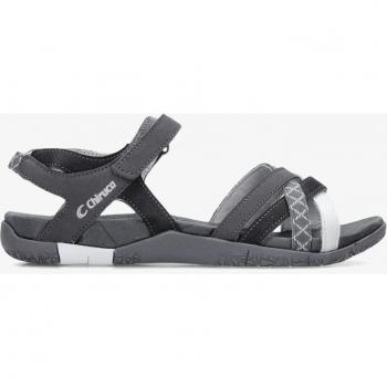 Chiruca Malibu Women's Trekking Sandals - Dark Grey/White, Size 38