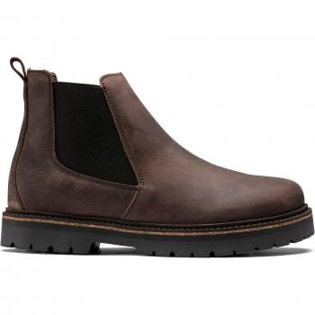 Birkenstock Stalon Men's Nubuck Leather Chelsea Boots