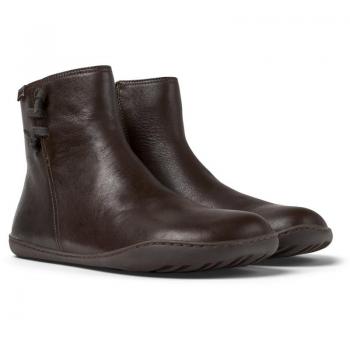 Camper Peu Cami Women's Ankle Boots - Brown, Size 38, Smooth Leather