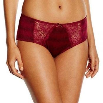Sassa 34001 - Shorts para mujer, color marsala/schwarz 955, talla 44