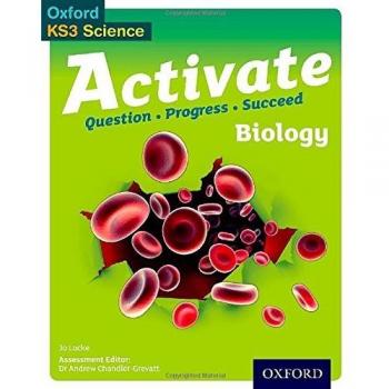 Libro Activate Biology Student Book, tipo: libro de texto, características: contenido educativo sobre biología, diseñado para estudiantes, incluye ilustraciones y gráficos explicativos, ejercicios prácticos y actividades interactivas
