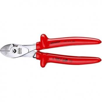Alicate de corte diagonal Gedore VDE 8316-180, 180mm, aislamiento para uso en trabajos eléctricos