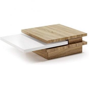 Kave Home - Mesa de Centro Extensible KIU 70