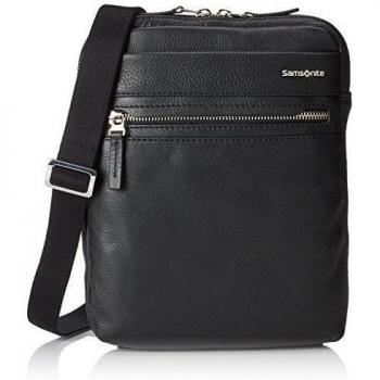 Samsonite Hip-Class LTH Flat Crossover Bolso Bandolera, 9.7, 3.1 Litros, Color Negro