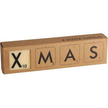 Set de Velas de Letras Xmas