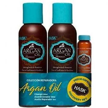 Hask - Set reparador del cabello Argan Oil