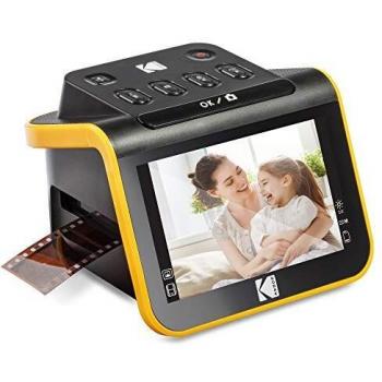 Scanner de Diapositivas Kodak Slide N Scan 22 MP con Pantalla LCD de 5 Pulgadas, Compatible con Negativos y Diapositivas de 35 mm, 126 y 110, Conexiones USB y HDMI