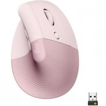 Logitech Lift Ratón Ergonómico Vertical Inalámbrico, Bluetooth y receptor Logi Bolt USB, Óptico 4000 DPI, clics Silenciosos, 4 botones, compatible con Windows/macOS