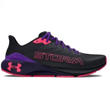 Zapatillas de Running Under Armour Machina 3 Storm para Hombre, color Negro, impermeables, con tecnología de amortiguación, suela antideslizante y diseño ligero