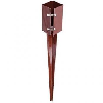 Fijación para Postes de Metal 75x75 mm - Anclaje de Tierra 750 mm - Fixman 721020