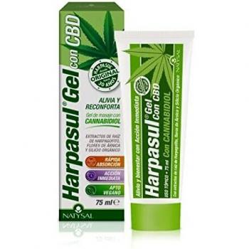 Harpasul gel con CBD | Natysal | Gel balsámico con cannabidiol | 75 ml
