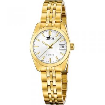 Reloj de Mujer Lotus Freedom 18993/2 Acero Inoxidable 316L Dorado con Correa de Acero Inoxidable