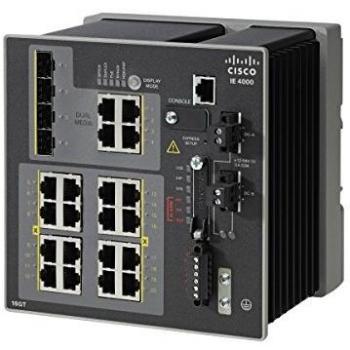 Ie 4000 16 x rj45 101001000m 4 x 1g combo lan base