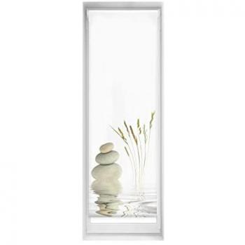 Estor Enrollable Estampado EasyFix Serenidad 50x150 cm - Elegante y Práctico Sin Herramientas